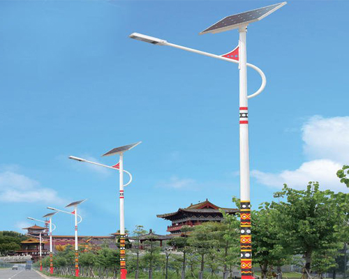 山南民族特色路灯